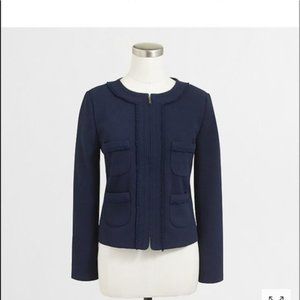 J.Crew Navy Lady Jacket and matching skirt NWT